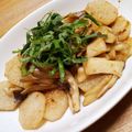 hs☆'s cooksnap of when they made 長芋きのこの和風バターソテー〜大葉の香〜.