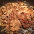 bonkure800's cooksnap of when they made 超簡単！豚のしょうが焼き♪.