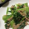 naoc018's cooksnap of when they made 超簡単☆小松菜とツナの炒め物☆.