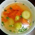 チビ太のおでん's cooksnap of when they made 子メロンで〜コンソメスープ.