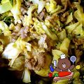 ﾏﾛﾝさん's cooksnap of when they made ☆牛肉とキャベツのおろしポン酢炒め☆.
