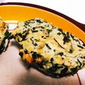 ぶーた、's cooksnap of when they made 簡単♡春菊の一口ハンバーグ♪.