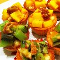 RanjaNa's cooksnap of when they made フルーツミニタルト.