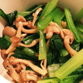 みつよよ's cooksnap of when they made 小松菜、しめじの簡単お浸し.