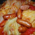 がるばんぞママ's cooksnap of when they made ウインナーとキャベツのトマト煮.