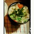 AKTUSpace's cooksnap of when they made 新たま＆鶏の餃子コンソメスープ煮.