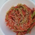 oyuking40's cooksnap of when they made ブロッコリーの茎のきんぴら.