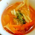 食べるの大好きぃー♪'s cooksnap of when they made にんじんのこってりスープ.