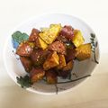msazy's cooksnap of when they made 普通オーブンで揚げない大学芋.