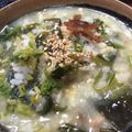 メスひでよし's cooksnap of when they made 風邪にオススメ 簡単！ほうれん草粥.