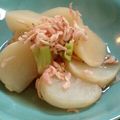 Cafe香茶's cooksnap of when they made 海老ダシで煮る蕪の煮物.