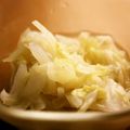 BiwacoJune's cooksnap of when they made レンジで簡単！和風☆ザワークラウト.
