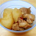 ムニフル's cooksnap of when they made 寒い季節に…こっくり豚みそ大根.