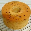 あおぱんママ's cooksnap of when they made ピスタチオ☆クランベリーシフォンケーキ.