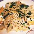 9ちゃんママ's cooksnap of when they made 簡単♡小松菜と厚揚げ 蓮根のさっと炒め.
