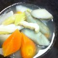 ふわニャンコ　's cooksnap of when they made 野菜たっぷりのすまし汁.