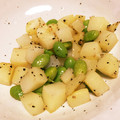 まんたんさん's cooksnap of when they made 枝豆とじゃがいもソテ〜.