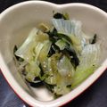 茶色チャリ's cooksnap of when they made レタス・ワカメサラダ.