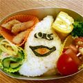 まんなまん's cooksnap of when they made 妖怪ウォッチ ウィスパー キャラ弁 簡単.