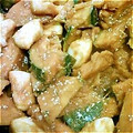 ☆★chise★☆'s cooksnap of when they made 鶏肉とかぼちゃのカレー炒め.