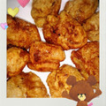 まんまるおなか's cooksnap of when they made くるま麩で ヘルシー唐揚げを作りました.