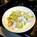 料理だいすきくーまま's cooksnap of when they made セロリとささみの簡単炒めもの.