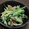 豆ミミ's cooksnap of when they made 水菜の消費に!オイスターソース炒め.