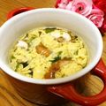 メルティローズ's cooksnap of when they made のらぼう菜も仲間入り♪かきたまスープ.