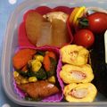 ひめポ's cooksnap of when they made ◎ﾋﾟｰﾏﾝとｳｲﾝﾅｰでお弁当おかず◎.