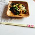 komugiko4's cooksnap of when they made ❦大根葉とさつま揚げの甘辛炒め❦.