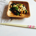 komugiko4's cooksnap of when they made ❦大根葉とさつま揚げの甘辛炒め❦.