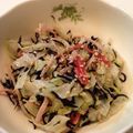 ＊＊cherry＊＊'s cooksnap of when they made あと１品に♪キャベツとひじきの和え物.