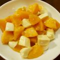 フレンチクローバー's cooksnap of when they made ひと味違う桃モッツァレラ.