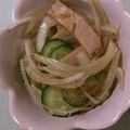essen10's cooksnap of when they made キュウリと玉ねぎの中華風サラダ.