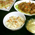 2児ママみきてぃ's cooksnap of when they made あおさと貝の炊き込みご飯～白だしで簡単！.