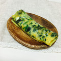 komugiko4's cooksnap of when they made ほうれん草とシラスとカニカマの卵焼き.