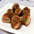 なぎぺー's cooksnap of when they made 豚肉のアスパラ巻き.