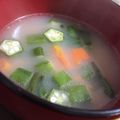 食道楽ing's cooksnap of when they made とろとろ♡ほっこり！オクラ中華スープ.