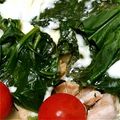 ともママ0120's cooksnap of when they made ほうれん草と鶏肉のミルフィーユ.
