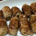 saotate's cooksnap of when they made 長ネギの豚バラ巻き.