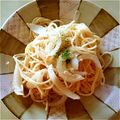 ＊＊＊しーすけ＊＊＊'s cooksnap of when they made たらこふりかけのクリームパスタ.