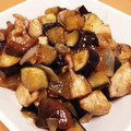 碧21's cooksnap of when they made 鶏肉と茄子と椎茸のとろみオイスター炒め.