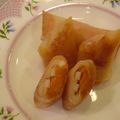 いちごチョコぐみ's cooksnap of when they made 蒲鉾とかぼちゃのスティック春巻き.