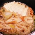 さきち、's cooksnap of when they made 白菜で簡単鍋すきうどん.