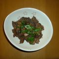 ちっはりん's cooksnap of when they made 鮪のアラにんにく生姜焼き.