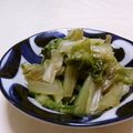 赤い電話's cooksnap of when they made サニーレタスの簡単ナムル♡.