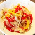 縫ぬい's cooksnap of when they made 彩り鮮やか！パプリカとハムのマリネ♪.