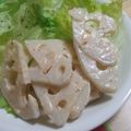 さざえ2007's cooksnap of when they made れんこんのタラコサラダ♡.