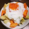 ほもい's cooksnap of when they made 秋のフルーツヨーグルト.