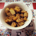 まむる♪'s cooksnap of when they made 柿とじゃがいものこんがりマヨ醤油ソテー.